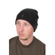 Καπέλο Beanie της Fox Collection, Μαύρο/Πορτοκαλί