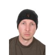 Καπέλο Beanie της Fox Collection, Μαύρο/Πορτοκαλί