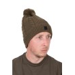 Шапка Fox Khaki Knitted Bobble
