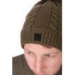 Шапка Fox Khaki Knitted Bobble