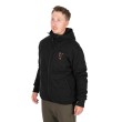 Μπουφάν Sherpa Fox Collection Μαύρο &amp; Πορτοκαλί