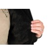 Μπουφάν Sherpa Fox Collection Μαύρο &amp; Πορτοκαλί