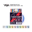 Braided Line YGK Frontier X8 Multi Color - Special Selection