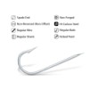 Hooks VMC 9746 PS Sea Round Spade End 1/4 Kirby Point