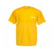 Tricou bărbătesc FilStar, galben