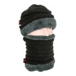 CZ Beanie & Scarf Set