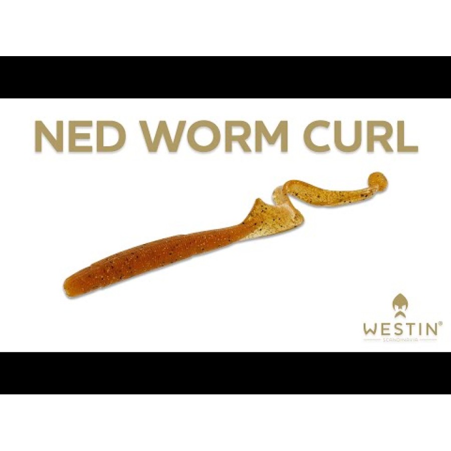 Силикон Westin Ned Worm Curl