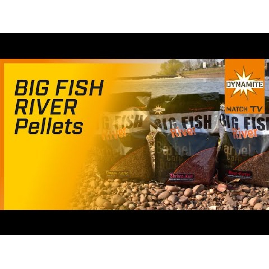 Dynamite Baits Big Fish River - Cheese & Garlic pellets