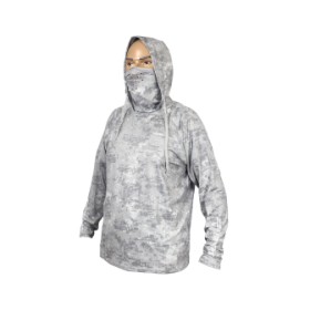 SeaBuzz Digital UPF50+Sun Protection Hoodie with Mask