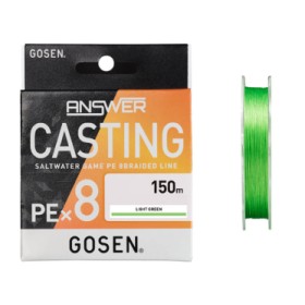 Fiber Braided Gosen Answer Casting PE X8