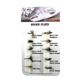 Kit de muște River Fly