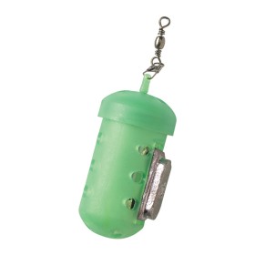 Closed plastic feeder - weighted