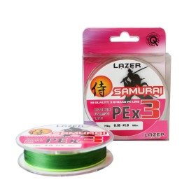 Lazer Samurai PE 3 πλεγμένες ίνες