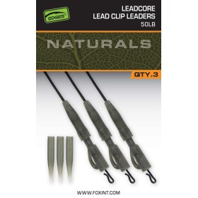 Clipuri de plumb Ready Mount Fox Edges Naturals Leadcore PG