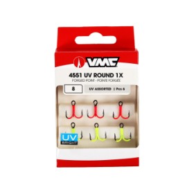 Γάντζοι Troika VMC 4551 UV Ποικιλία